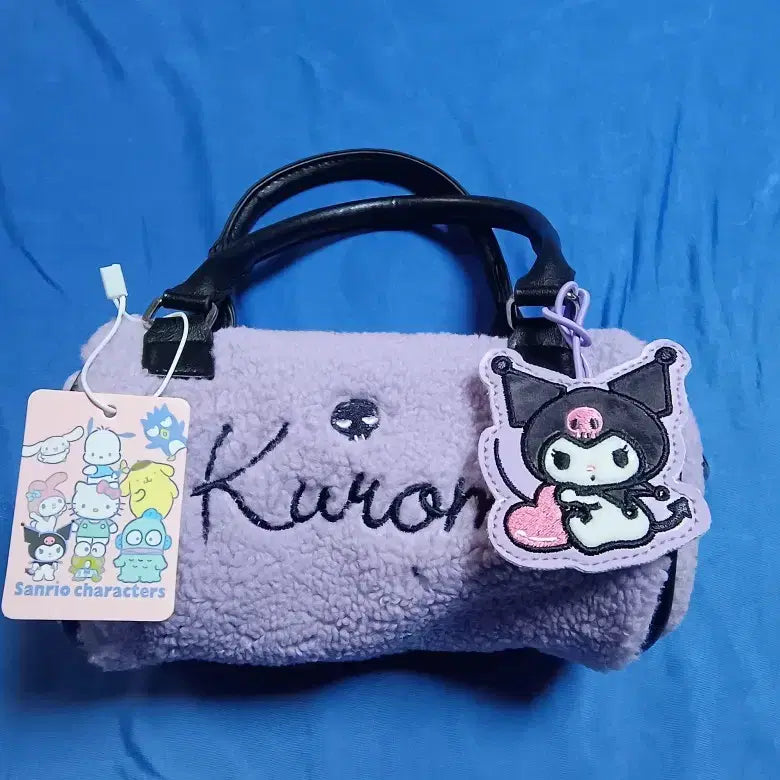 [BUNJANG] Sanrio Kuromi Puffy Bag / 산리오 쿠로미 뽀글이 가방