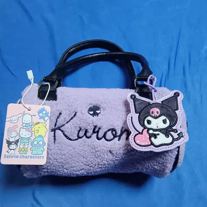 [BUNJANG] Sanrio Kuromi Puffy Bag / 산리오 쿠로미 뽀글이 가방