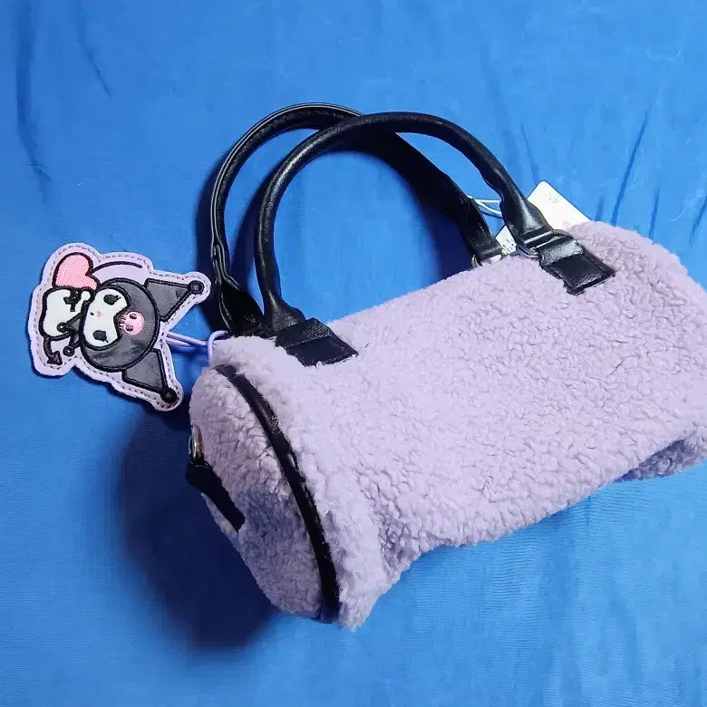 [BUNJANG] Sanrio Kuromi Puffy Bag / 산리오 쿠로미 뽀글이 가방