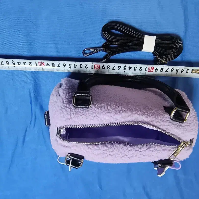 [BUNJANG] Sanrio Kuromi Puffy Bag / 산리오 쿠로미 뽀글이 가방