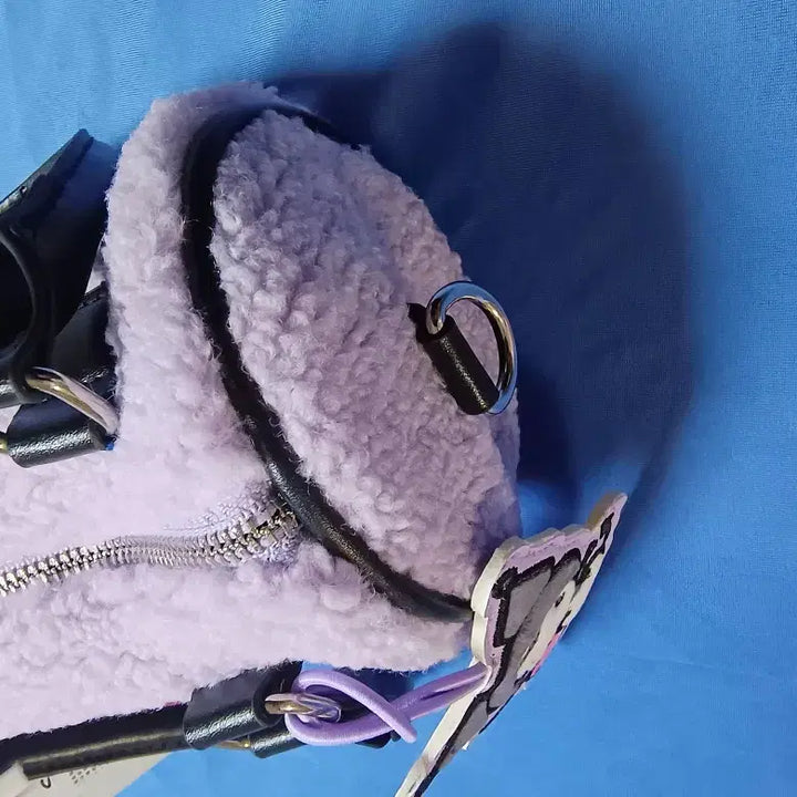 [BUNJANG] Sanrio Kuromi Puffy Bag / 산리오 쿠로미 뽀글이 가방