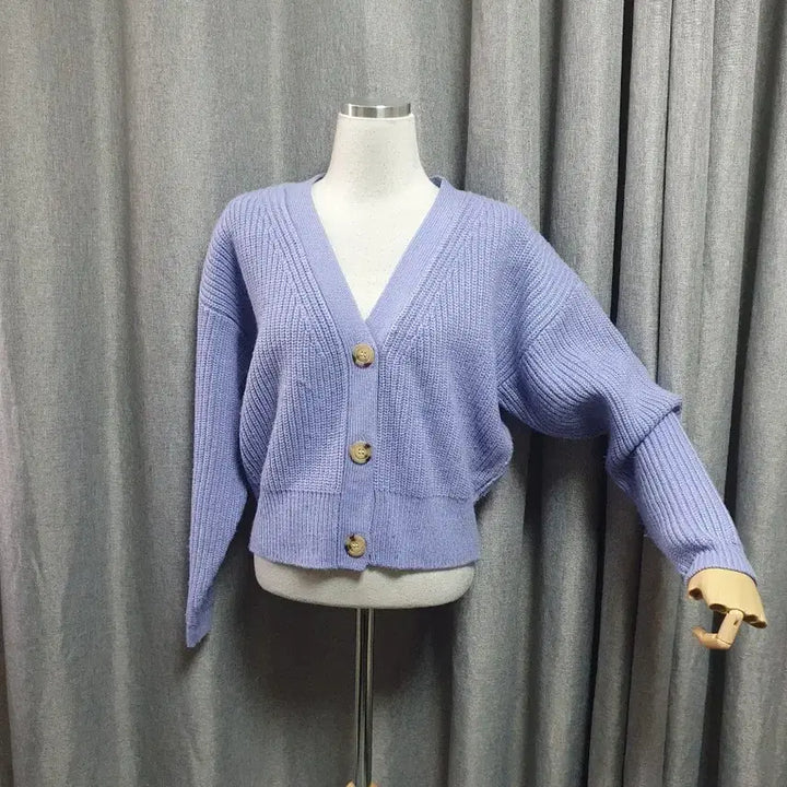 [BUNJANG] Zara Lavender Cardigan / 자라 라벤더 가디건