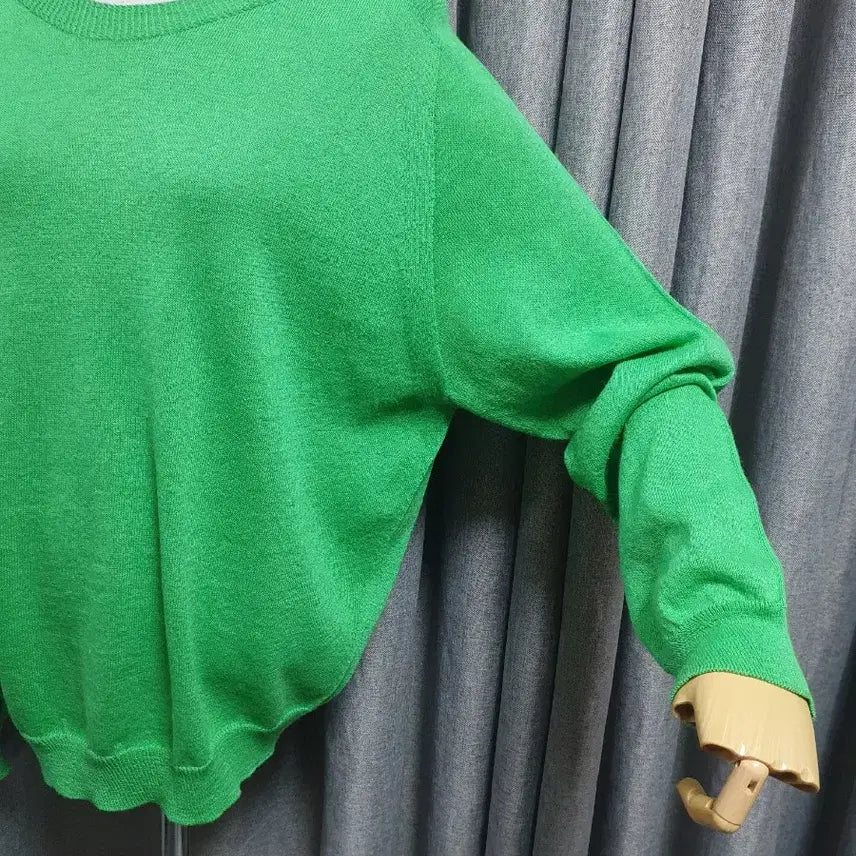 [BUNJANG] Green Rouge Long Sleeve / 그린 루즈 롱슬리스