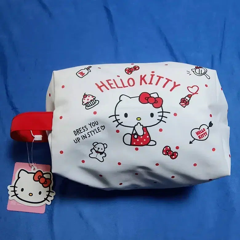 [BUNJANG] Sanrio Hello Kitty White Pouch / 산리오 헬로키티 화이트 파우치
