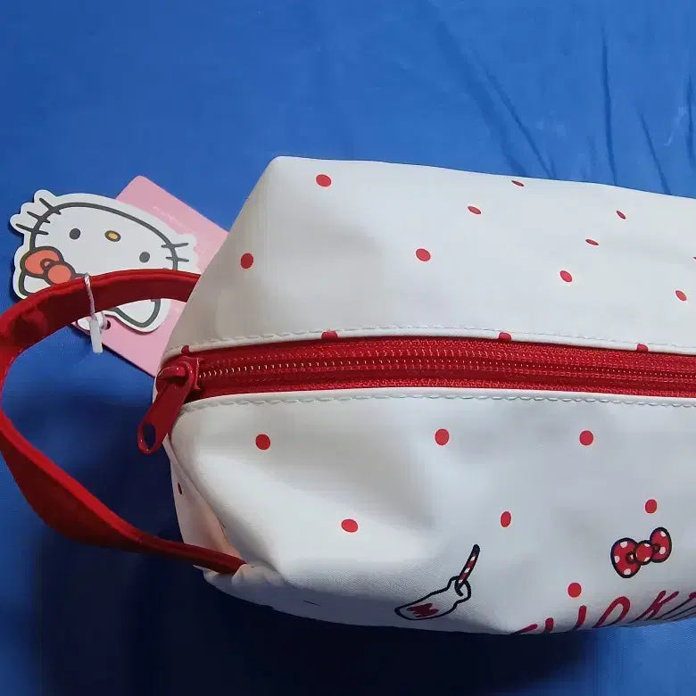 [BUNJANG] Sanrio Hello Kitty White Pouch / 산리오 헬로키티 화이트 파우치