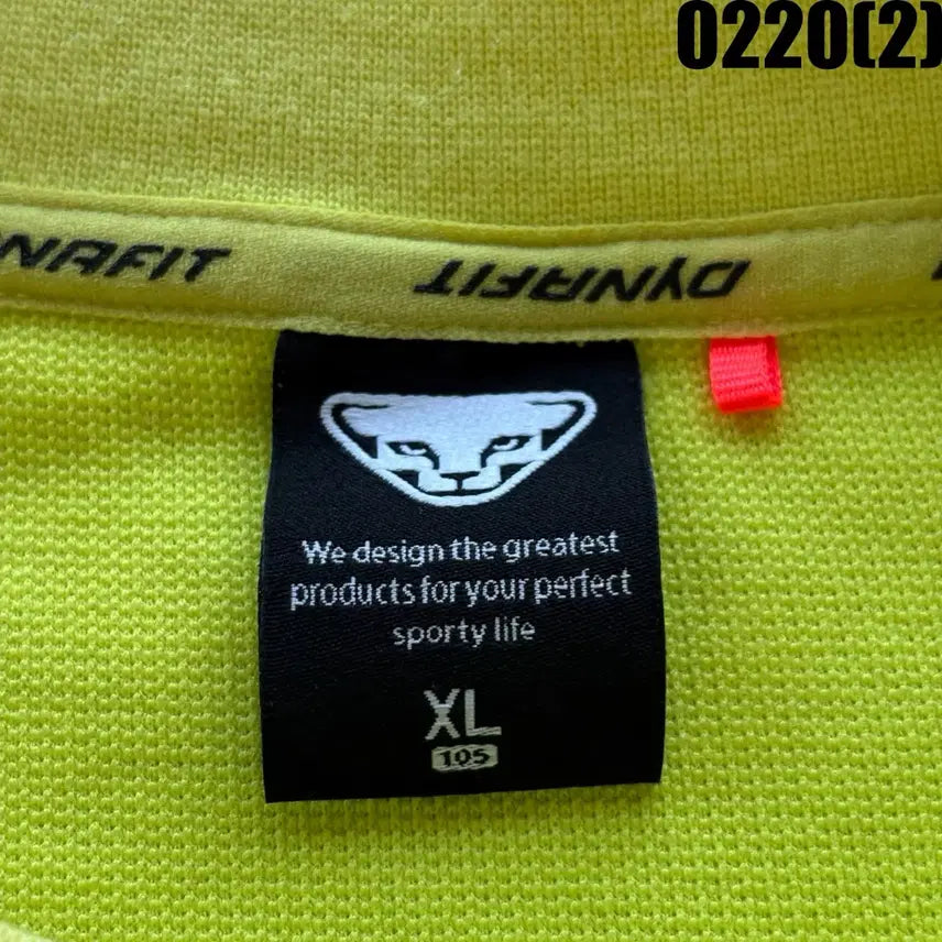 [BUNJANG] DYNAFIT XL Sweatshirt / DYNAFIT 형광 배색 맨투맨 티셔츠 XL