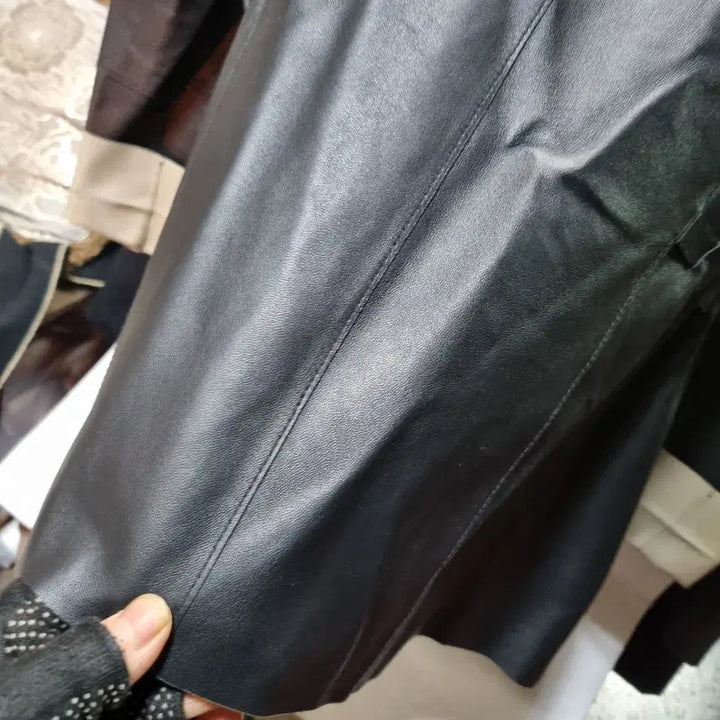 [BUNJANG] Lambskin Jacket / Change 양가죽 쟈켓