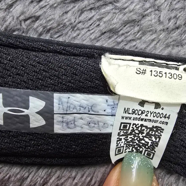 [BUNJANG] Under Armour Sun Visor / 언더아머 블랙 선캡 챙모자