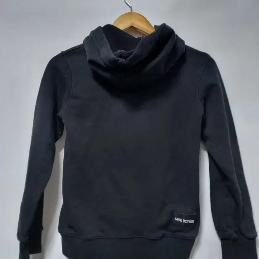 [BUNJANG] Neil Barrett Black Lightning Print Hoodie 10A / 닐바렛 블랙 번개 프린팅 후드티 10A