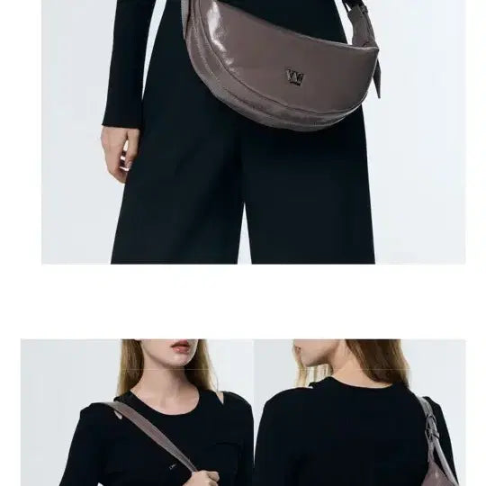 [BUNJANG] Vera Wang Croissant Bag / 베라왕 크로아상백