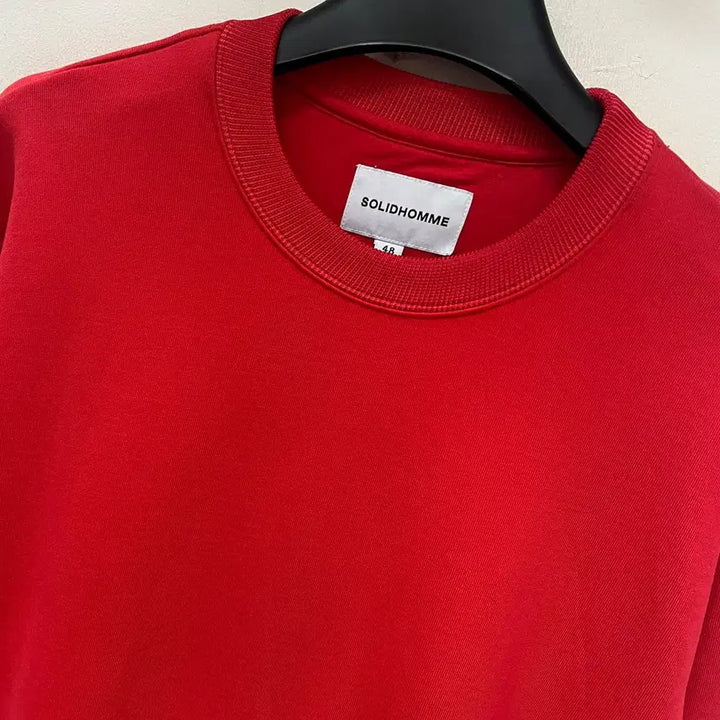 [BUNJANG] Solid Homme Side Zip Crewneck Sweatshirt / 솔리드옴므 사이드 지퍼 크루넥 맨투맨 100