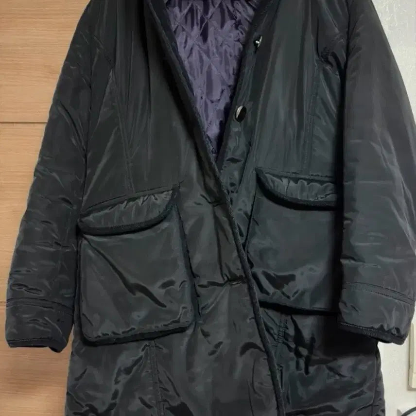 [BUNJANG] Black Quilted Jacket (Free Size) / 블랙 퀄팅 자켓 프리사이즈