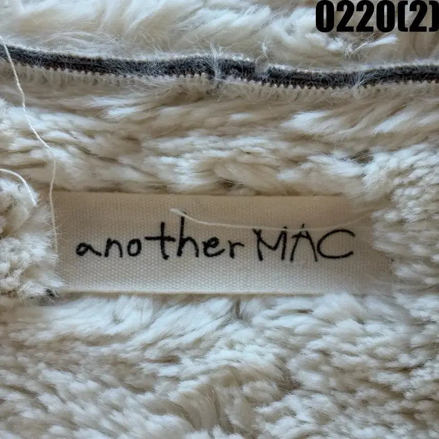 [BUNJANG] Other MAC Gray XS Jacket / anther MAC 무스탕 자켓 그레이 XS
