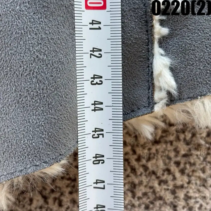 [BUNJANG] Other MAC Gray XS Jacket / anther MAC 무스탕 자켓 그레이 XS