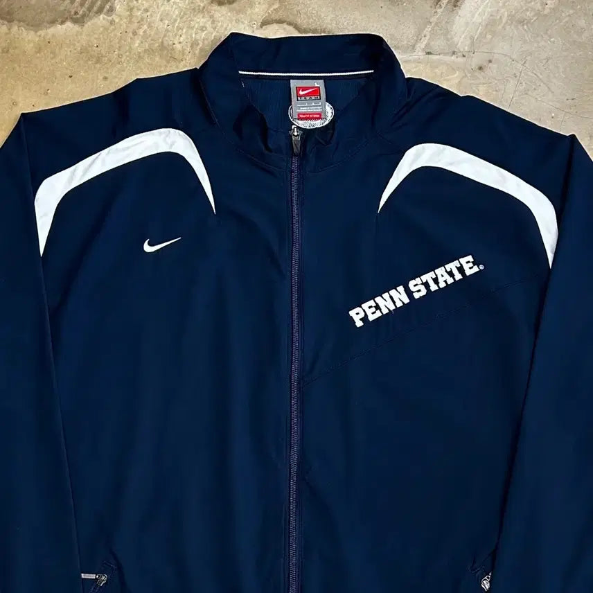 [BUNJANG] Penn State Nike 90s Navy Windbreaker / L 나이키 90s 펜스테이트 네이비 바람막이