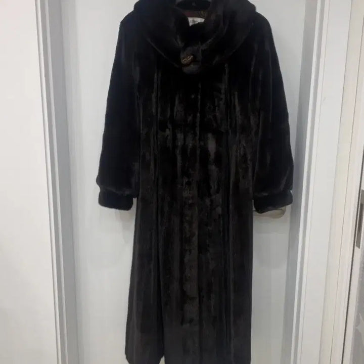 [BUNJANG] Long Mink Fur Coat / 블랙그라마 롱밍크