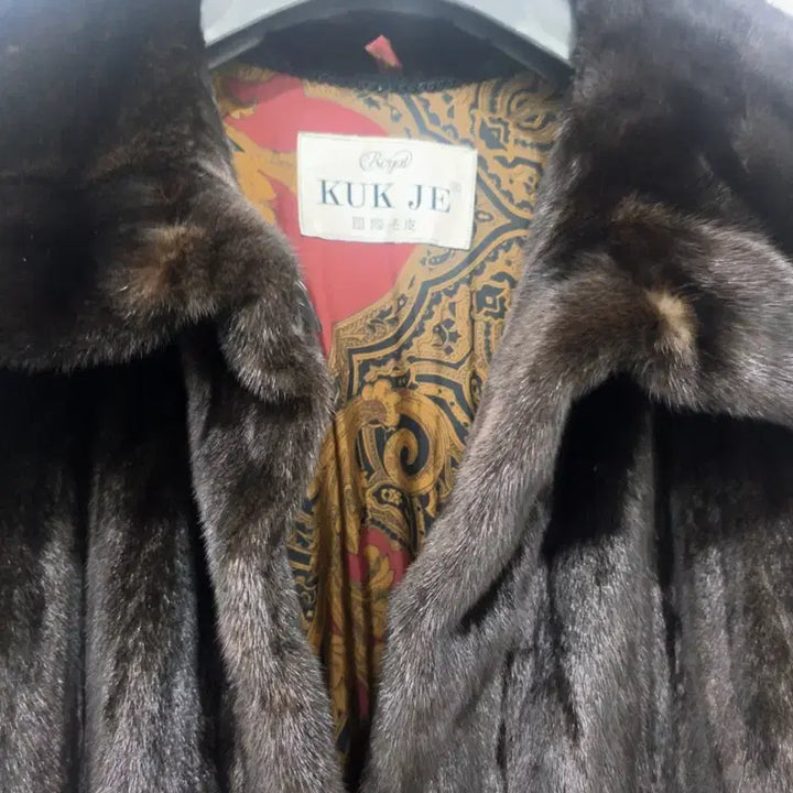 [BUNJANG] Long Mink Fur Coat / 블랙그라마 롱밍크