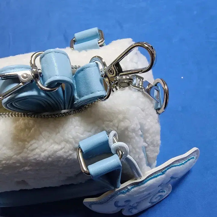 [BUNJANG] Sanrio Cinnamoroll Puggli Bag / 산리오 시나몬롤 뽀글이 가방