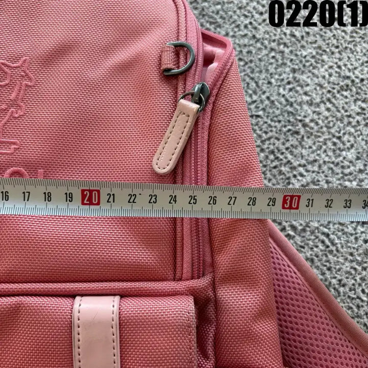 [BUNJANG] Kangol Pink Backpack / 캉골 핑크색 백팩 가방