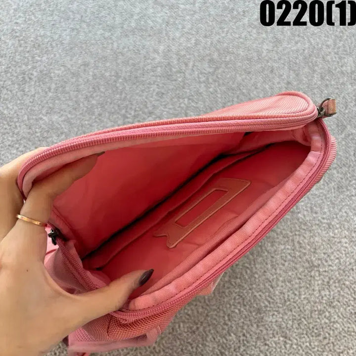 [BUNJANG] Kangol Pink Backpack / 캉골 핑크색 백팩 가방