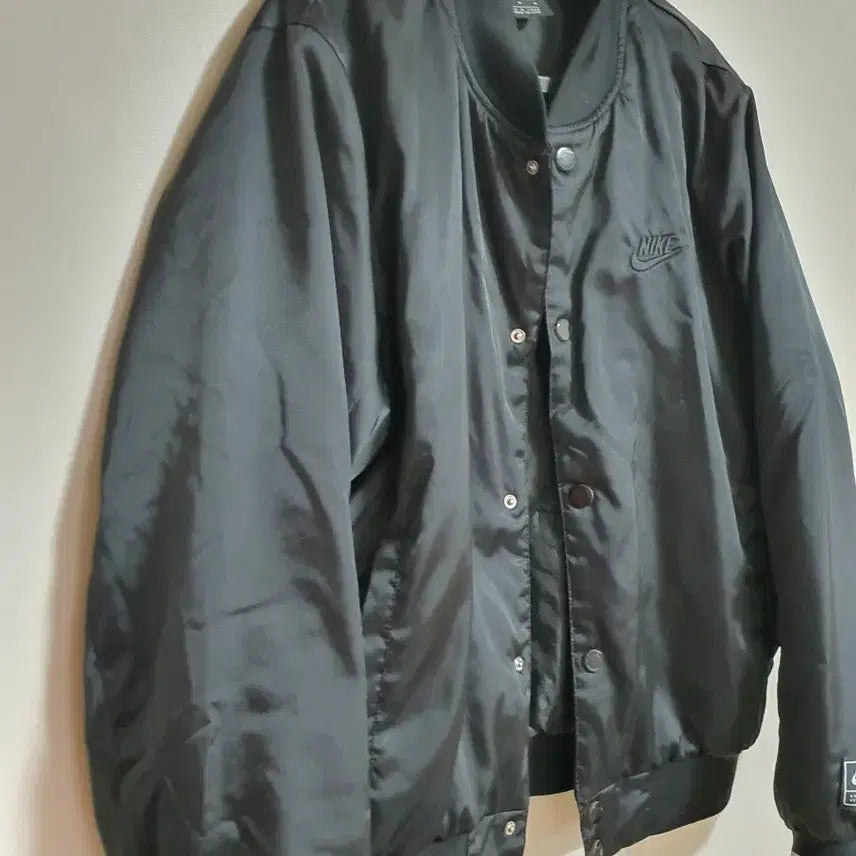 [BUNJANG] Nike Bomber Jacket 95 / 나이키 블랙 봄버 자켓 95 항공