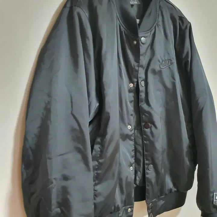 [BUNJANG] Nike Bomber Jacket 95 / 나이키 블랙 봄버 자켓 95 항공