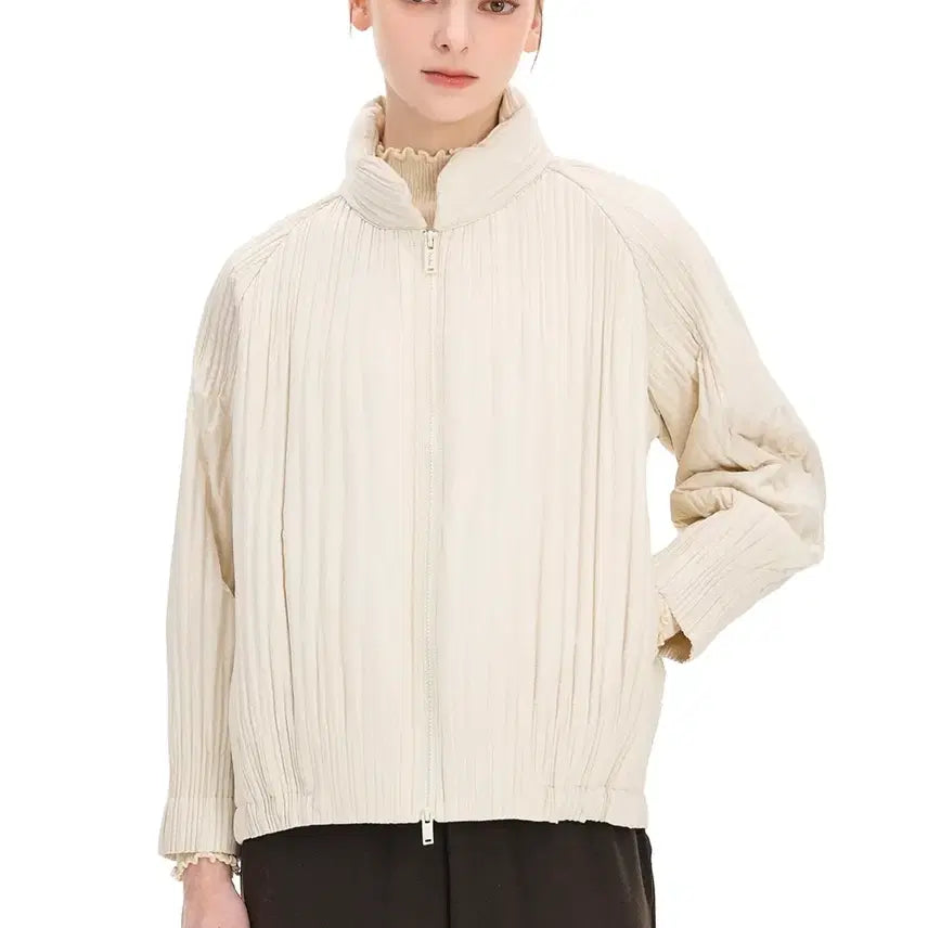 [BUNJANG] YOITS 24FW Pleated Layered Jacket / 요이츠 24fw 플리츠 레이어드 자켓