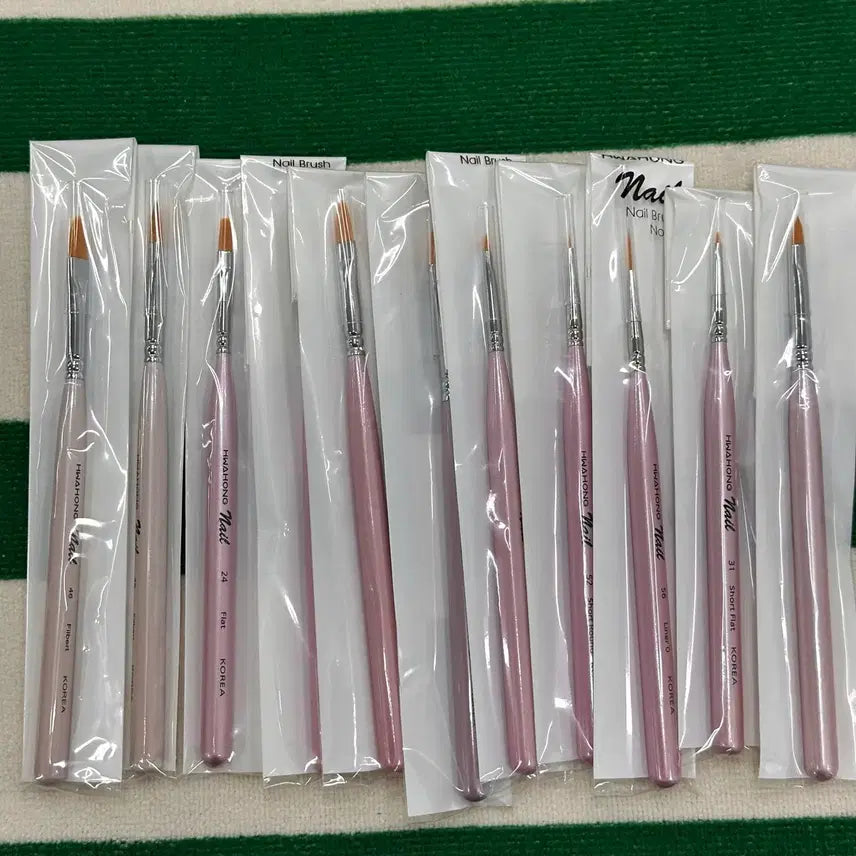 [BUNJANG] Nail Art Brush Nail Art Set / 네일아트 브러쉬 네일아트 재료 세트