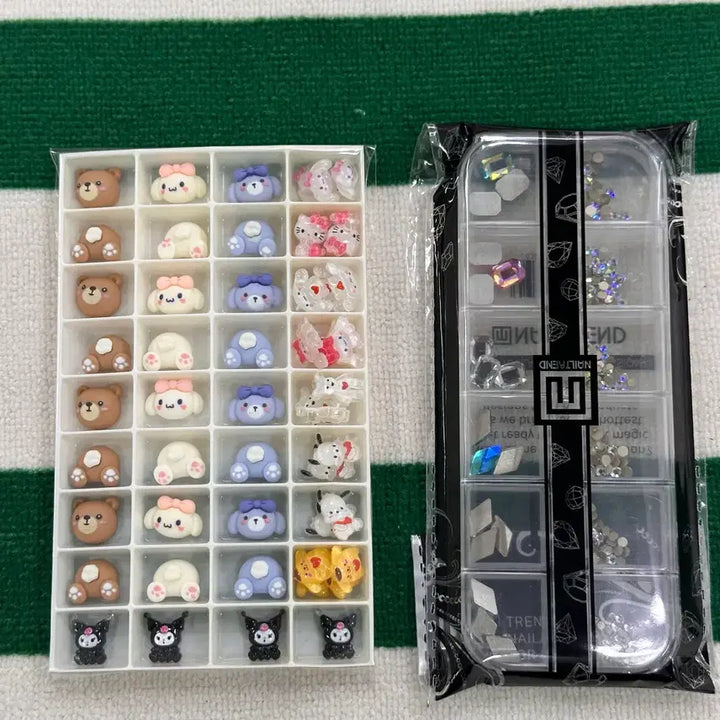 [BUNJANG] Nail Art Brush Nail Art Set / 네일아트 브러쉬 네일아트 재료 세트