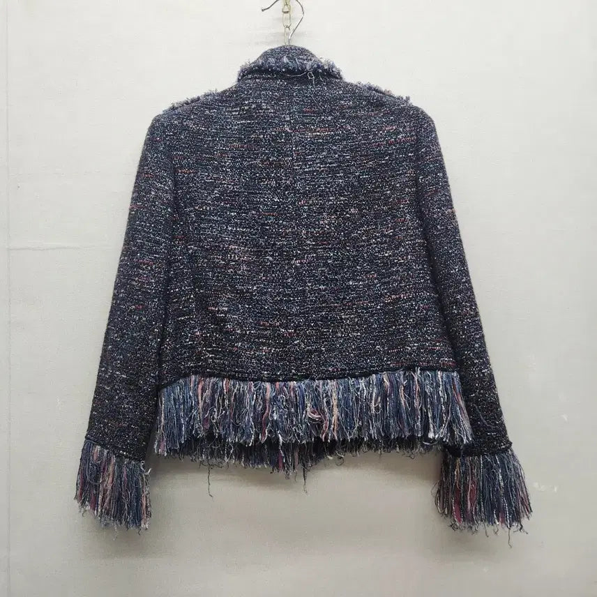 [BUNJANG] ZARA Tweed Jacket M / 자라 ZARA 테슬 트위드 자켓 M(M)