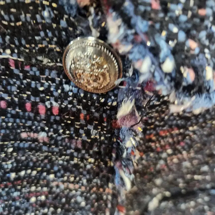 [BUNJANG] ZARA Tweed Jacket M / 자라 ZARA 테슬 트위드 자켓 M(M)