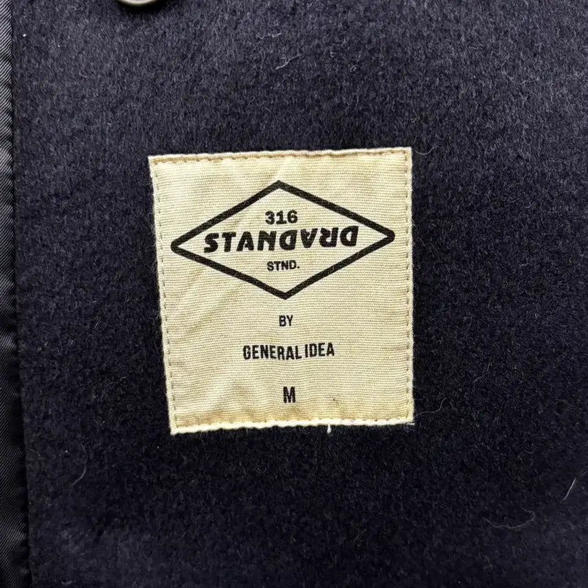 [BUNJANG] General Idea Military Piping Coat Navy M / 제너럴아이디어 밀리터리 파이핑 코트 네이비 M