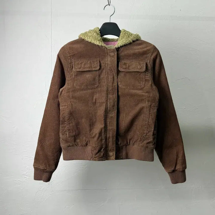 [BUNJANG] Roxy Corduroy Hooded Jacket / Roxy 코듀로이 후드 자켓