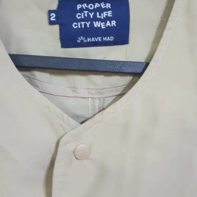 [BUNJANG] Button Jacket Ivory Spring Jacket / 2/have had 버튼 자켓 아이보리 봄자켓