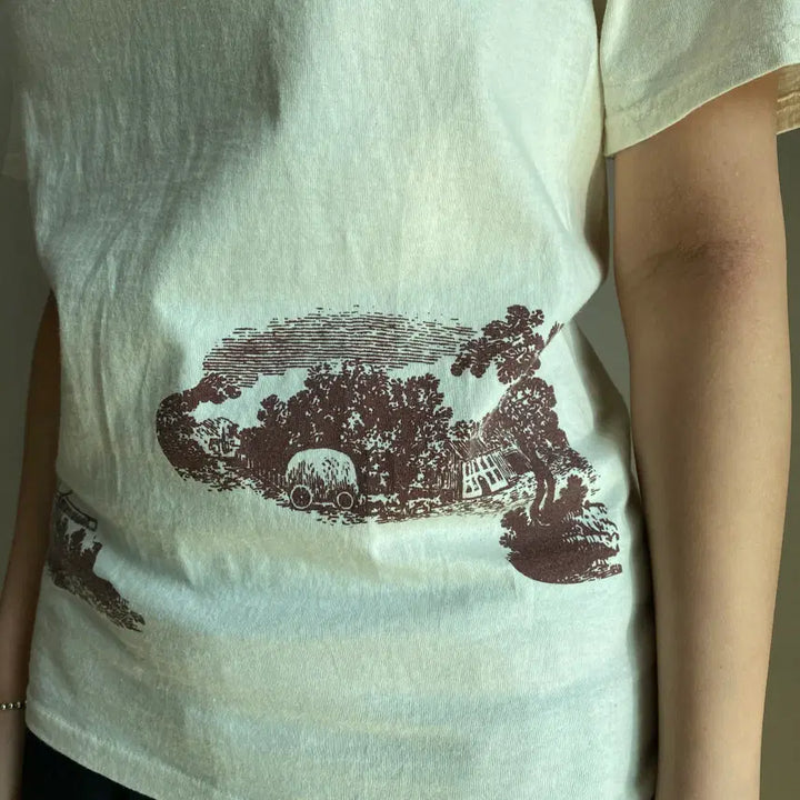 [BUNJANG] Hanes Vintage Graphic T-shirt / [Rare] Hanes 빈티지 그래픽 티셔츠