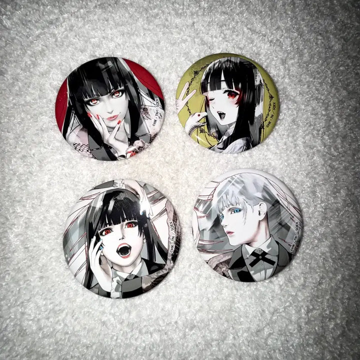 [BUNJANG] Kakegurui Bundle Set Can Badge / (일괄) 카게구루이 캔뱃지