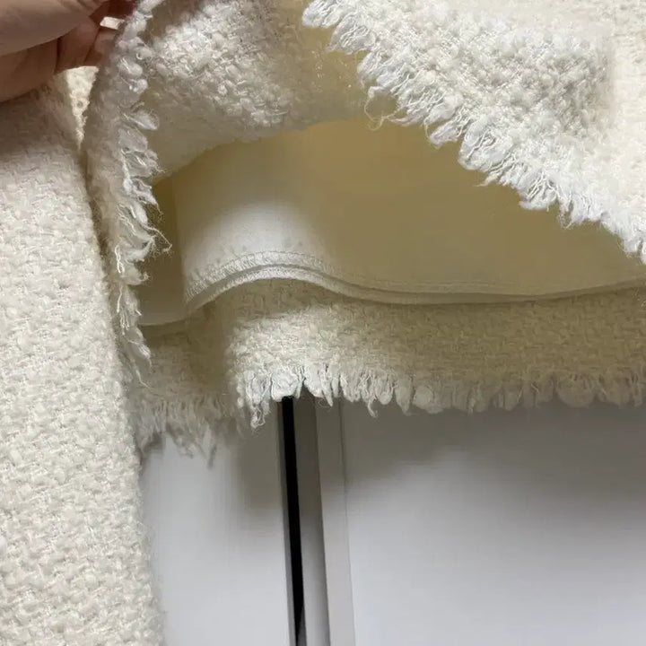 [BUNJANG] Tweed Jacket & Skirt Two-Piece Set / 울30 트위드 자켓 + 스커트 투피스 셋업