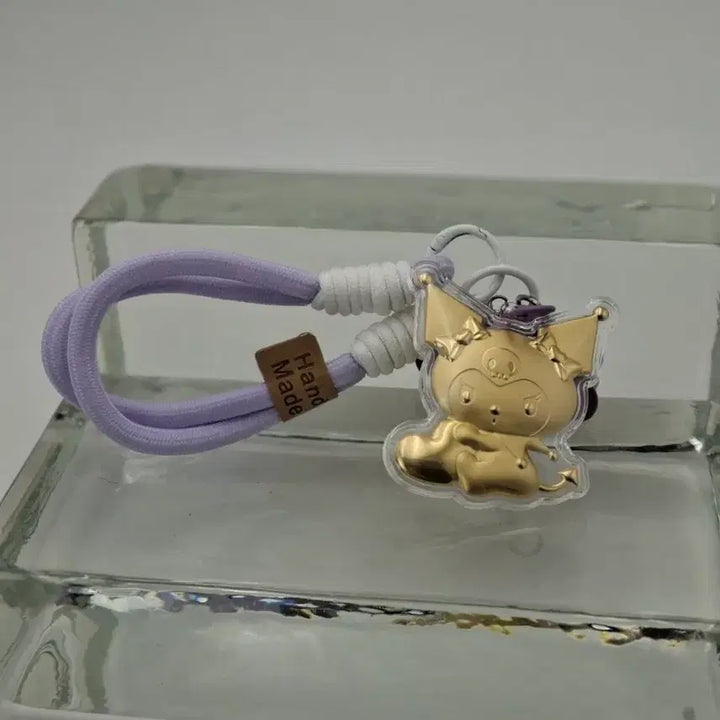 [BUNJANG] Sanrio Kuromi Keyring / 쿠로미 금  키링 스트랩포함 금 20mg