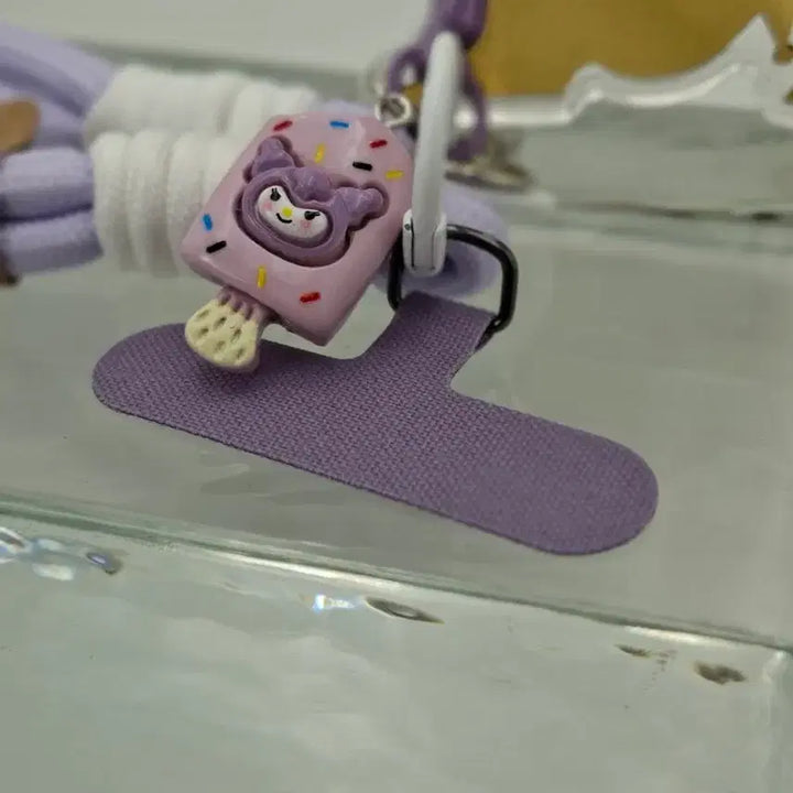 [BUNJANG] Sanrio Kuromi Keyring / 쿠로미 금  키링 스트랩포함 금 20mg