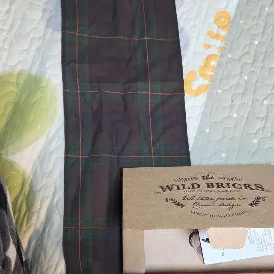 [BUNJANG] Wildbricks Check Scarf / 와일드브릭스 체크 스카프 새상품