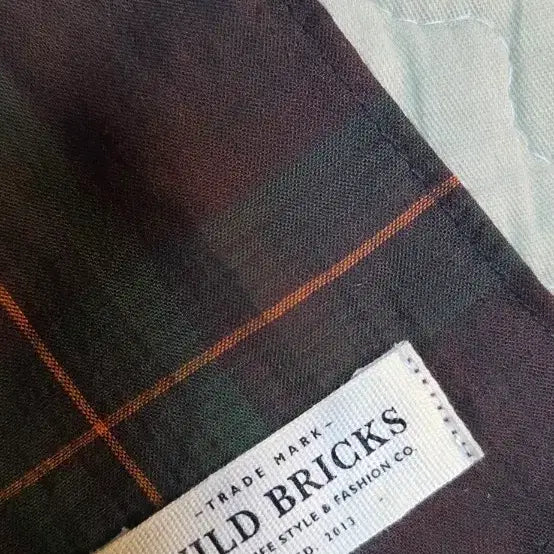 [BUNJANG] Wildbricks Check Scarf / 와일드브릭스 체크 스카프 새상품