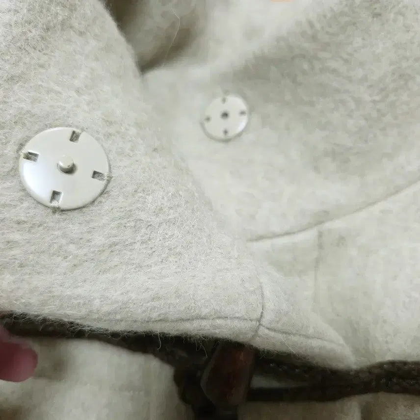 [BUNJANG] REFINED902 Hairly Wool Duffel Half Coat / 리파인드902(REFINED902) 헤어리 울 더플 하프코트 새상품