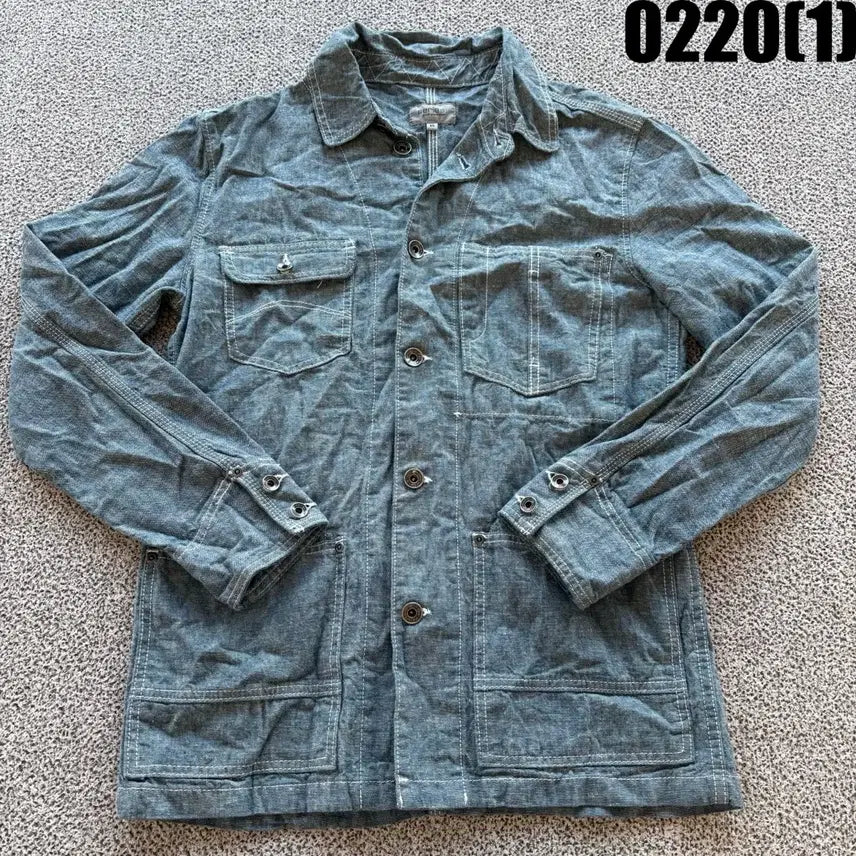 [BUNJANG] Series Denim Work Jacket 95 / Series 데님 워크 자켓 95