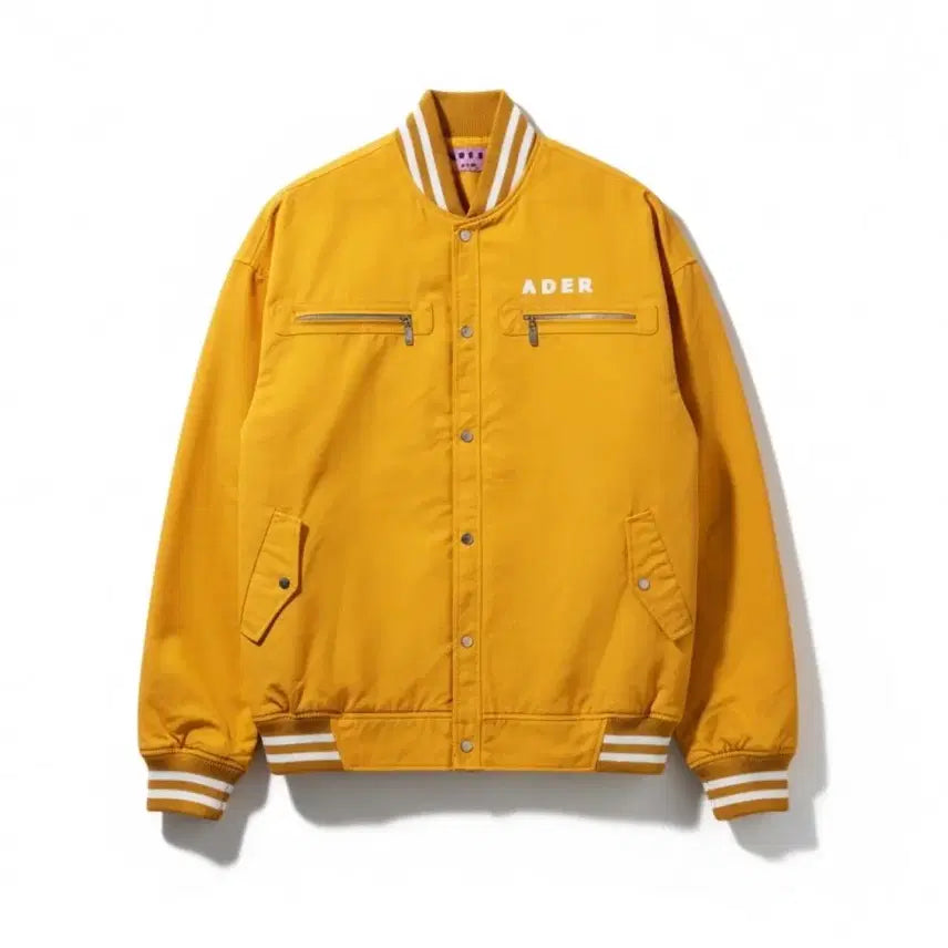 [BUNJANG] Ader Error Pink Holiday Varsity Jacket / 아더에러 핑크 홀리데이 바시티 자켓 L