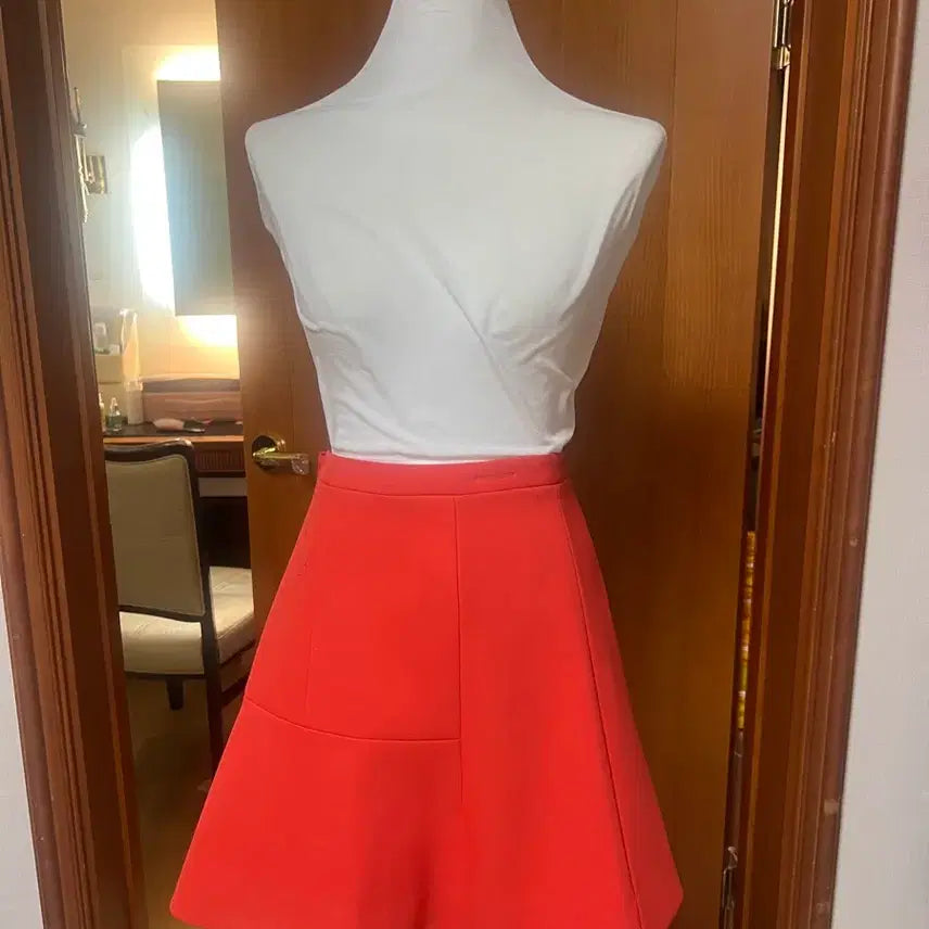 [BUNJANG] J.Crew Flare Skirt (Size 4) / J.Crew 빨간색 플레어 스커트 (4사이즈)