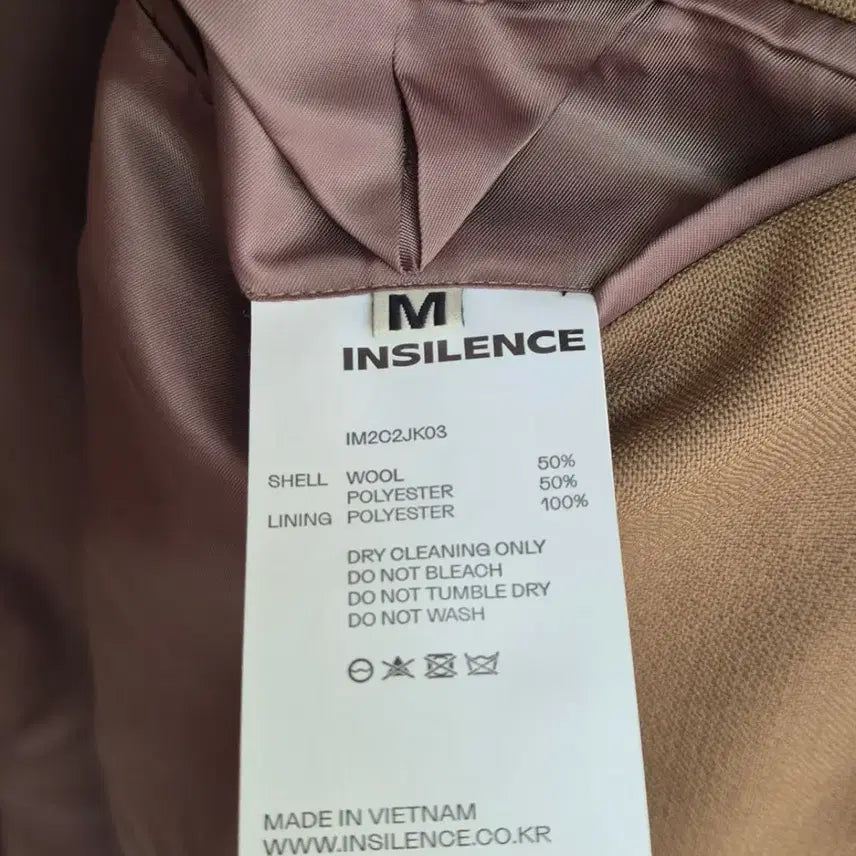 [BUNJANG] In Silence Curved Line Wool Blazer M / 인사일런스 커브드 라인 울 블레이저 m