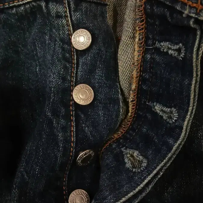 [BUNJANG] Levi's 501 Denim / 리바이스 501 데님 허리34-기장33 W86 L84 일자핏 편한바지