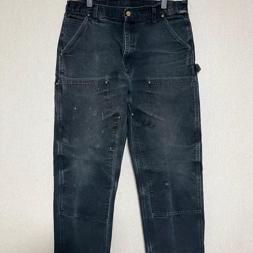 [BUNJANG] Carhartt Double Knee Pants / [36x34] 칼하트 블랙 더블니 10's