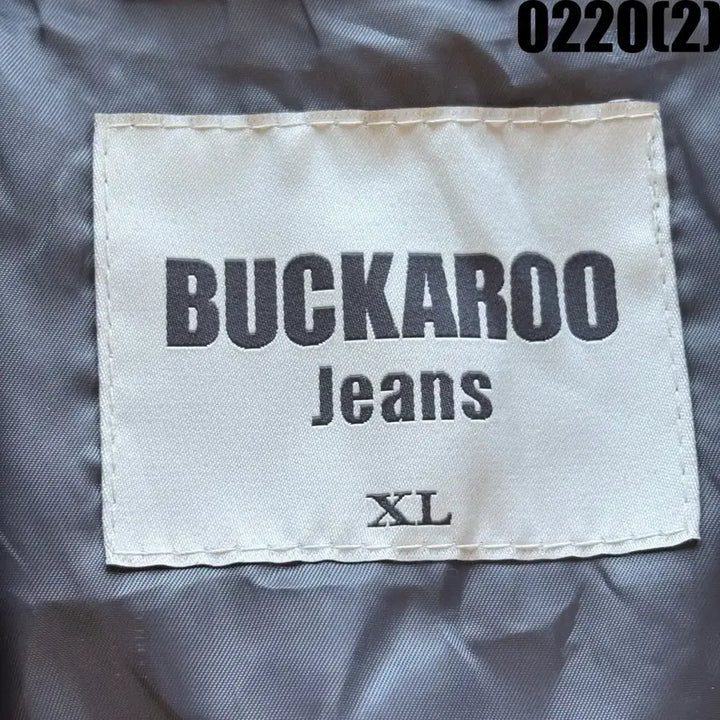 [BUNJANG] BUCKAROO Black Bomber Jacket XL / BUCKAROO 블랙 남성 봄버 자켓 XL