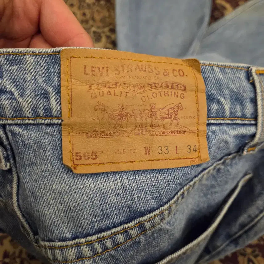 [BUNJANG] Levi's 565 Jeans / 90s 리바이스 565 33x34